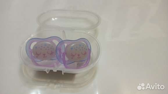 Пустышки avent новые 0-6
