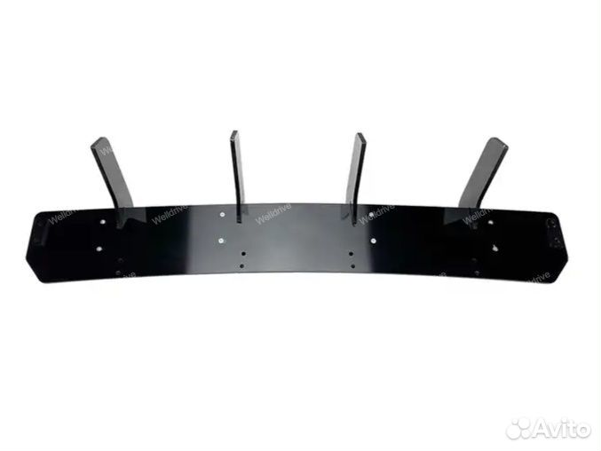 Диффузор BMW 1 F20 рестайлинг M-Performance черный