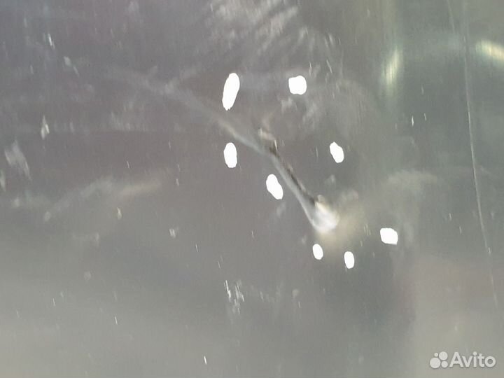 Дефлектор радиатора левый Toyota Hilux 8 2020-Нв