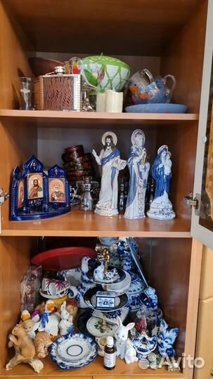 Фарфоровые статуэтки гжель