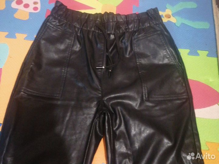 Кожаные брюки
