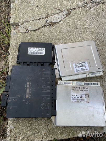 Блоки предохранителей мерседес w 220