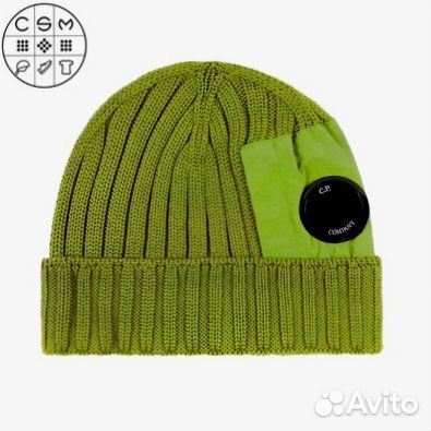 Шапка зеленая