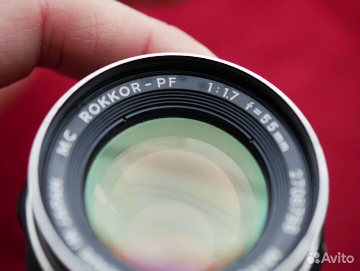 Minolta MC rokkor PF 55 1,7 Металлический японский