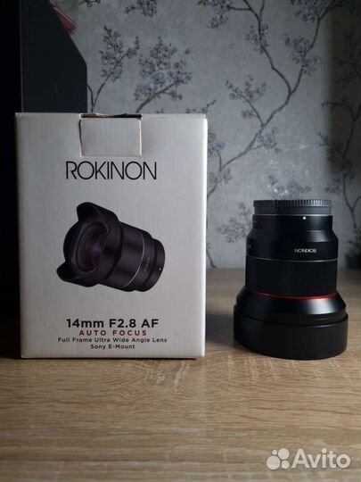 Объектив Rokinon (Samyang) 14mm/2.8f sony e mount