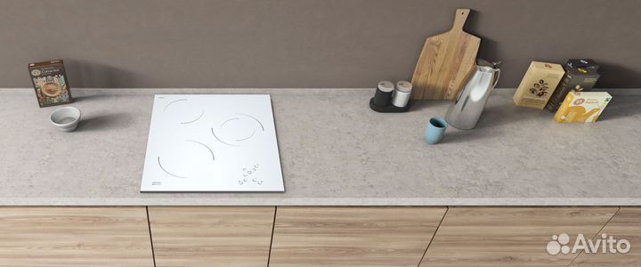 Электрическая варочная поверхность krona белая