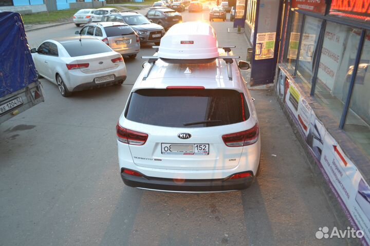 Багажник бокс на крышу Kia Sorento Prime (2015)