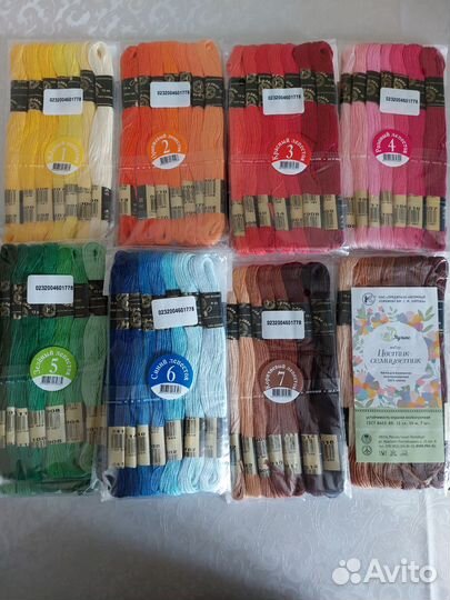 Нитки мулине