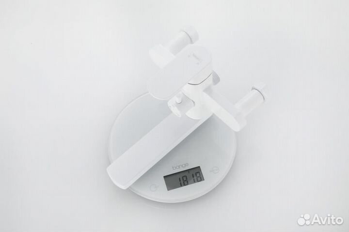 Душевая система с тропическим душем Hansen HN31304-F белый