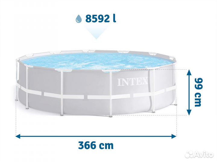 Каркасный бассейн