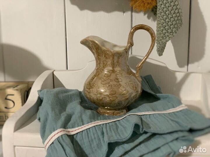 Винтажный кувшин ретро фаянс