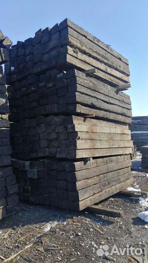 Шпалы б/у без гнили