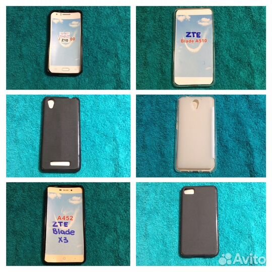 Чехол ZTE Blade силиконовый