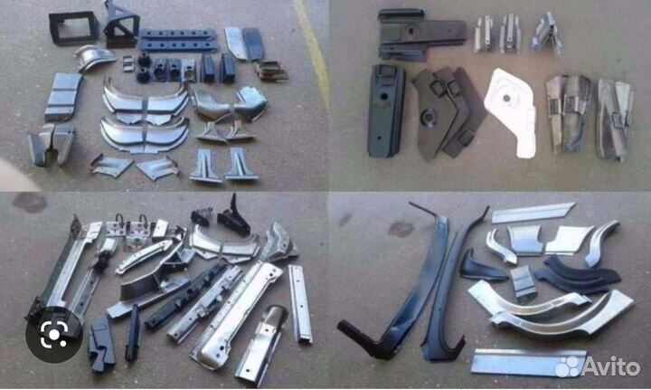 Кузовные детали на все модели ваз