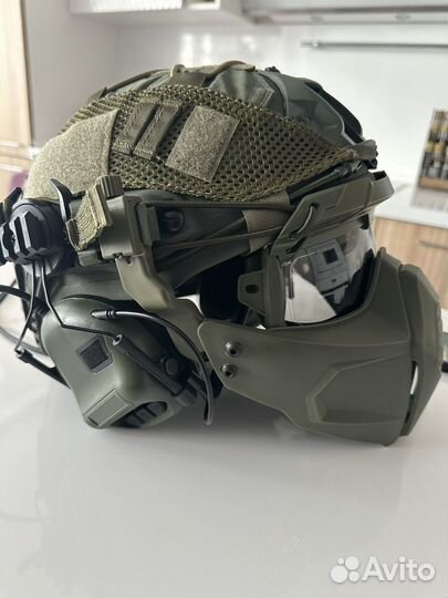 Бронешлем Бр-2 pro max в полном обвесе