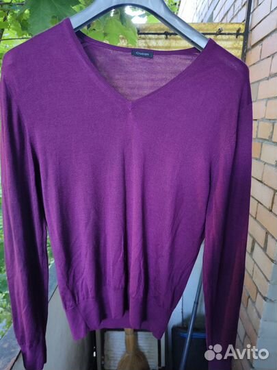 Джемпер Cruciani мужской кашемир шелк (46)