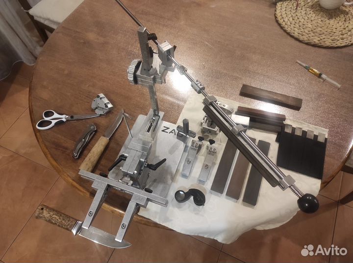 Заточка ножей, ножниц, ремонт, изготовление