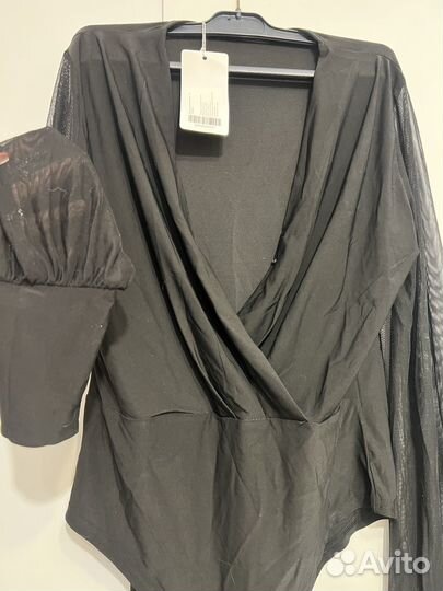 Боди новое черное