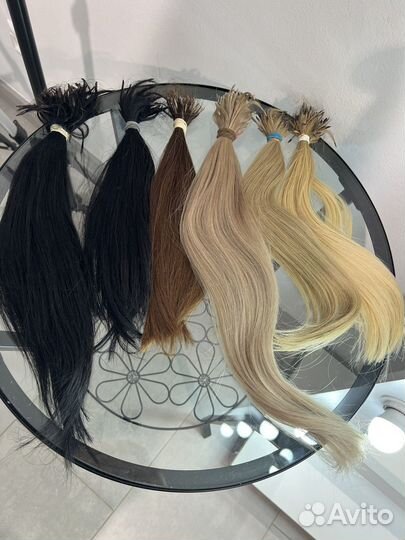 Волосы для наращивания бу