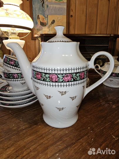 Сервиз чайный винтажный из 15 предметов