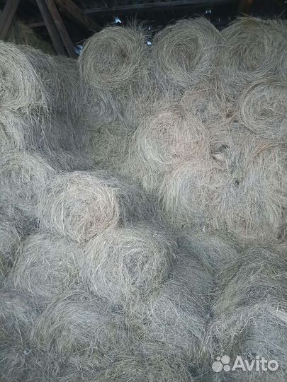 Сено в рулонах 2024 года