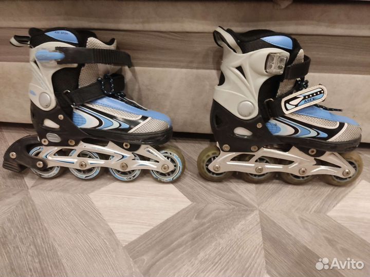 Роликовые коньки детские раздвижные