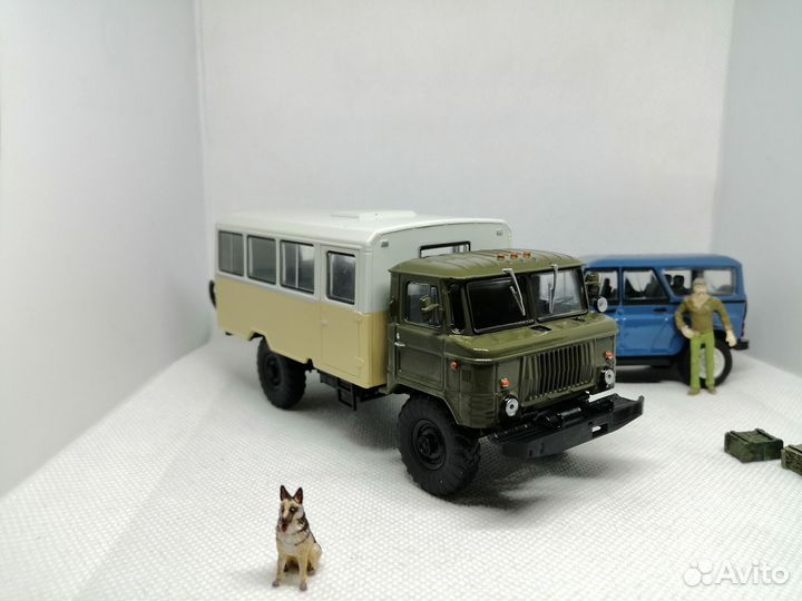 Модель газ-66 тс-3964 «Вахтовый автобус»