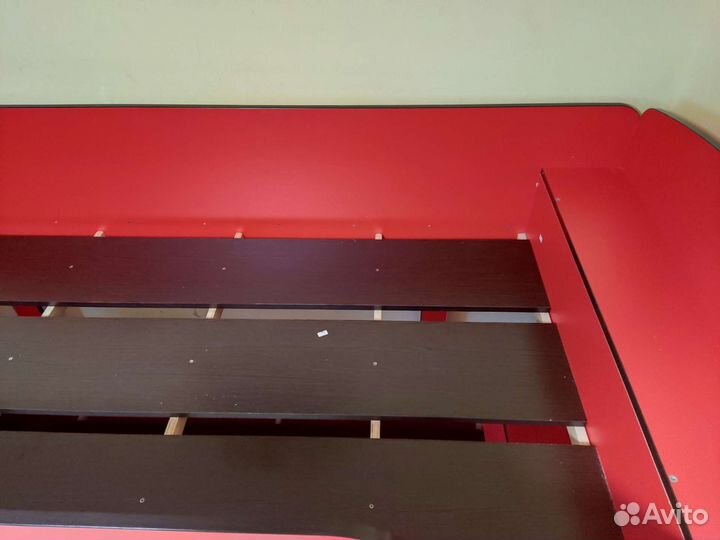 Двухъярусная кровать бу с матрасами