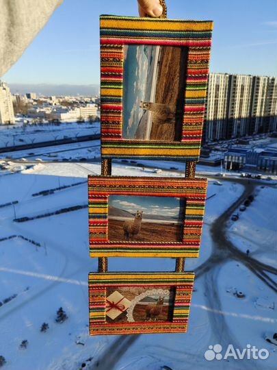 Фоторамка для 3 фото Перу