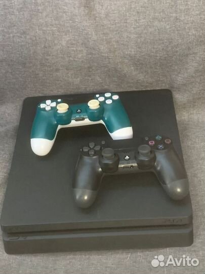 Sony playstation 4 slim 1tb с играми