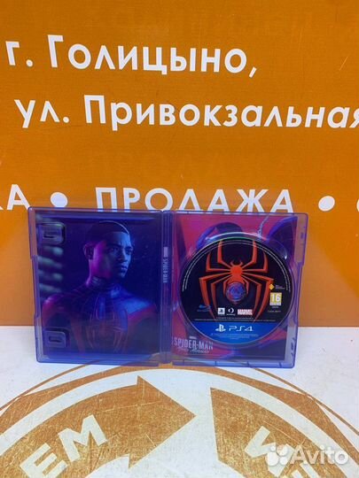 Диск Spider Man Miles Morales ps4