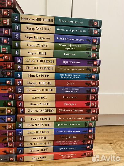Книжная коллекция Золотой Детектив 40 т