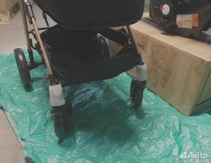 Компактная коляска 3 в 1 для путешествий