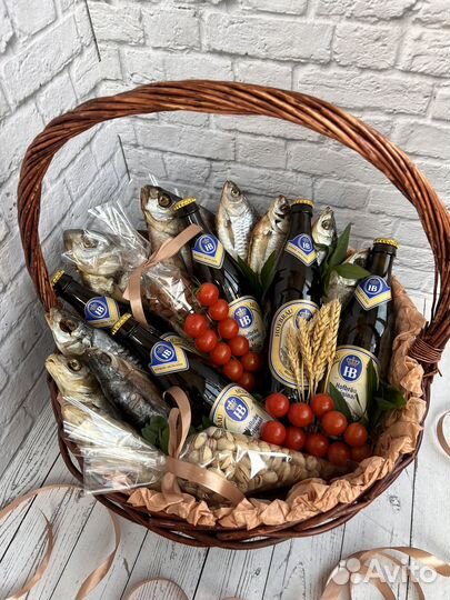 Мужской букет, букет из рыбы