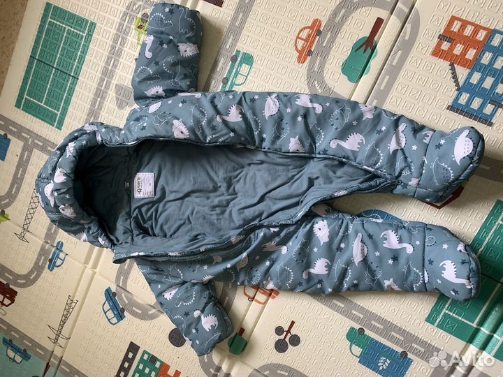 Весенний комбинезон 80