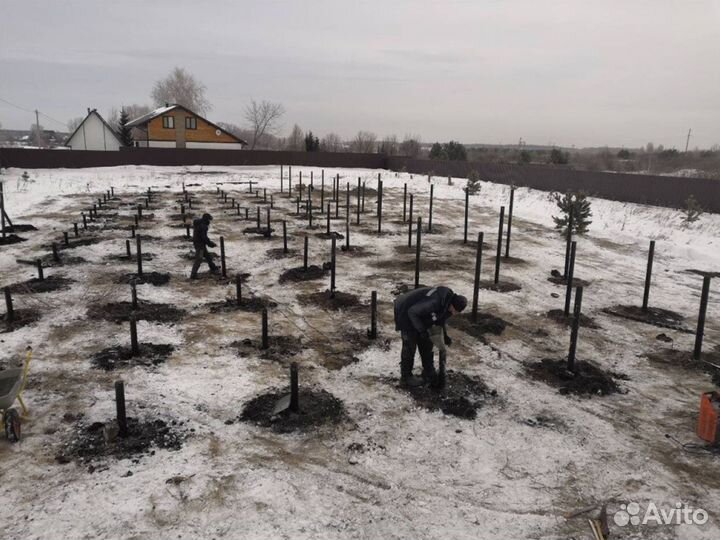 Винтовые сваи