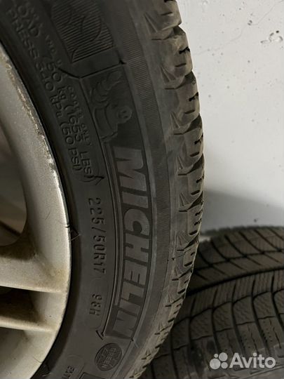 Зимние шины Michelin на дисках Audi 225/50/R17