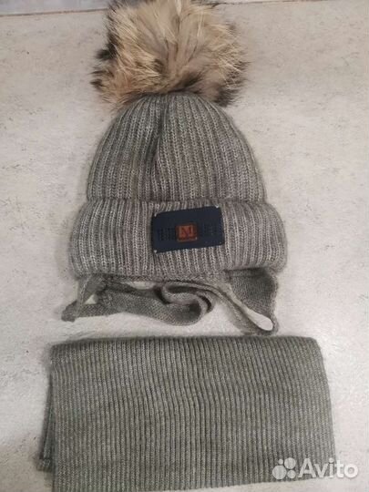 Шапка, шарф снуд