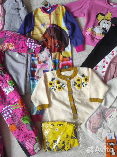 Вещи пакетом на девочку 110-116