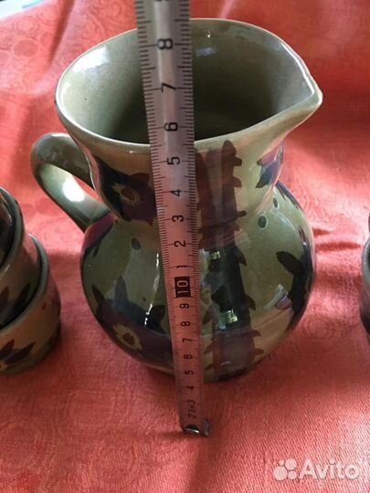 Набор для вина Чертополох Кувшин керамика