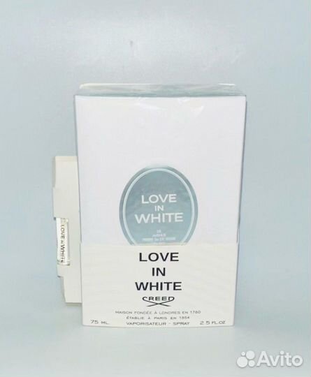 Духи женские Creed Love In White 75ml