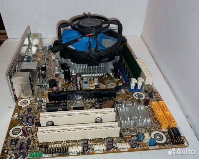 Материнская плата 1155 + i3 2100 + 8gb ddr3