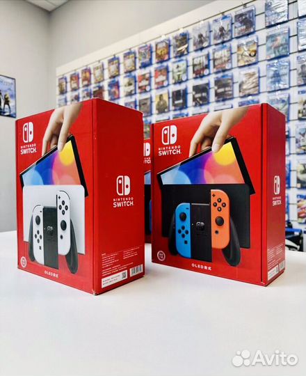 Nintendo Switch Oled прошита(Чип) Новая