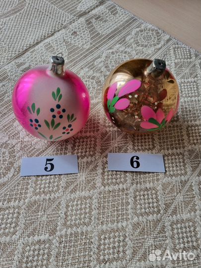 Елочные игрушки СССР