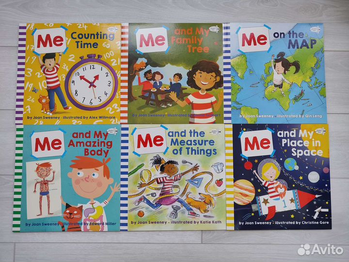 Серия детских английских книг Me and