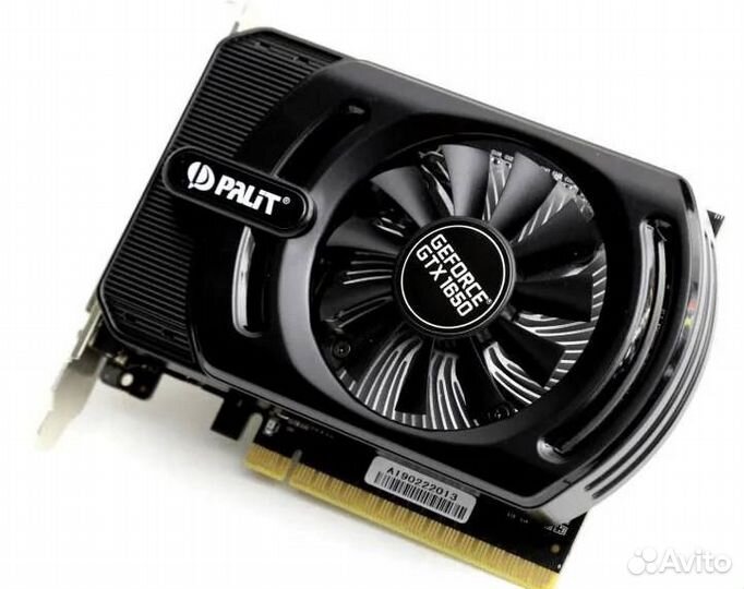 Видеокарта gtx 1650 4gb