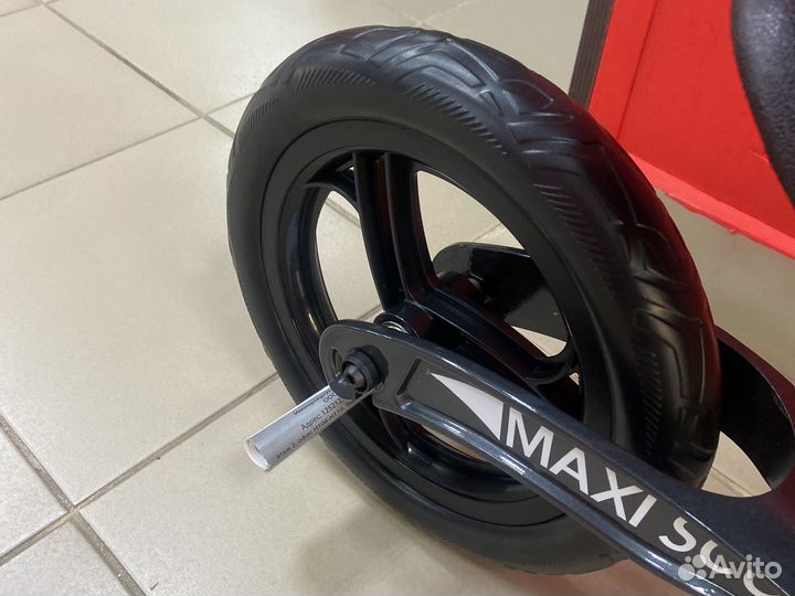 Беговел Maxiscoo Rocket графит