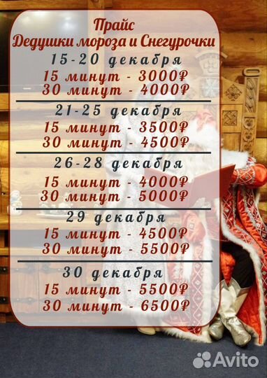 Дед Мороз и Снегурочка VIP