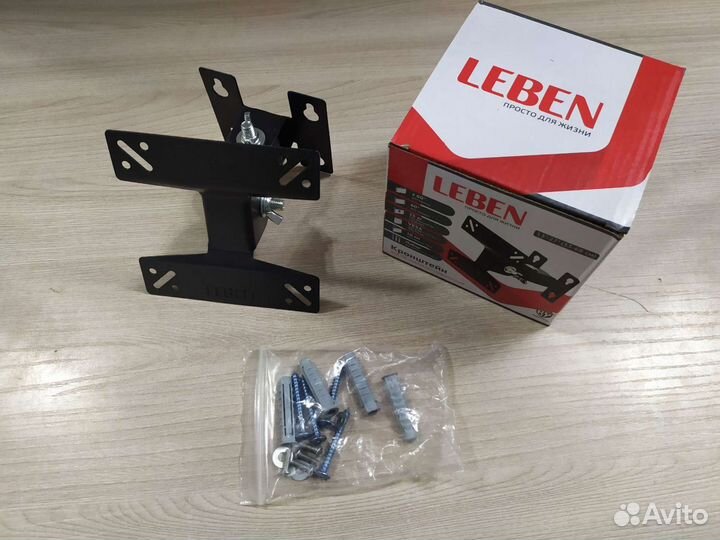 Кронштейн для тв наклонно-поворотный 13-27