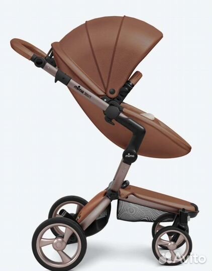 Коляска 2 в 1 эко кожа